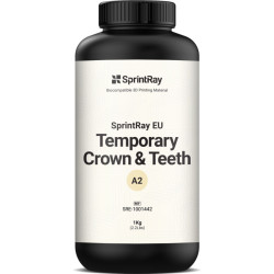 Résine SprintRay EU Temporary Crown & Teeth - 1 L