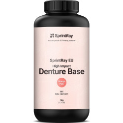 Résine SprintRay High Impact Denture Base - Shade Orange pink - 1kg