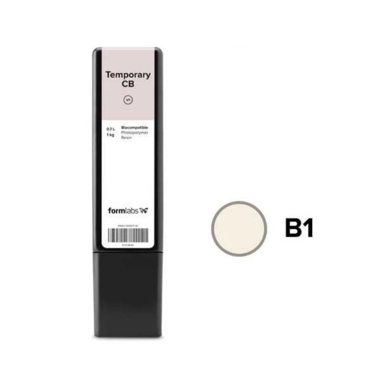 Résine Formlabs Temporary CB B1 Résine Formlabs Temporary CB B1