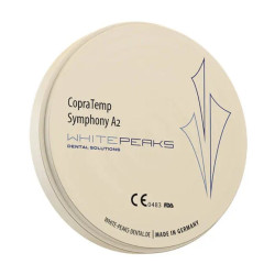Disque PMMA WhitePeaks CopraTemp Symphony 98 x 20 mm - A2
