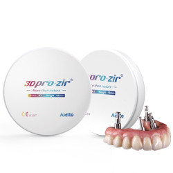 Disque Zircone 3D Pro Zir Aidite 98 x 18 mm - B4