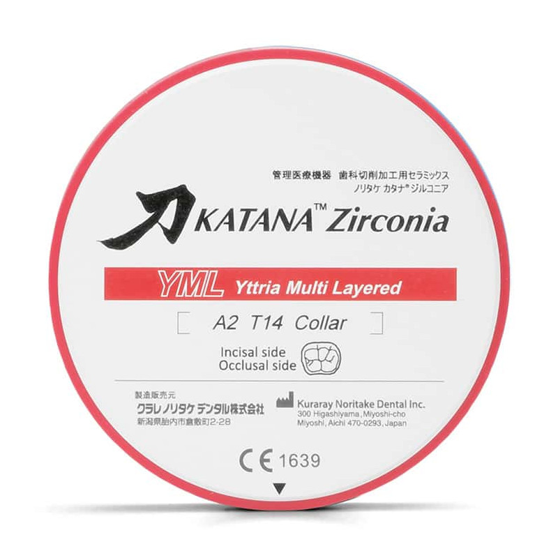 Zircone Katana YML - 14 mm - B3 Zircone Katana YML - 14 mm - B3